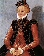 CRANACH, Lucas the Younger Portrait of a Woman sdgsdftg Germany oil painting reproduction